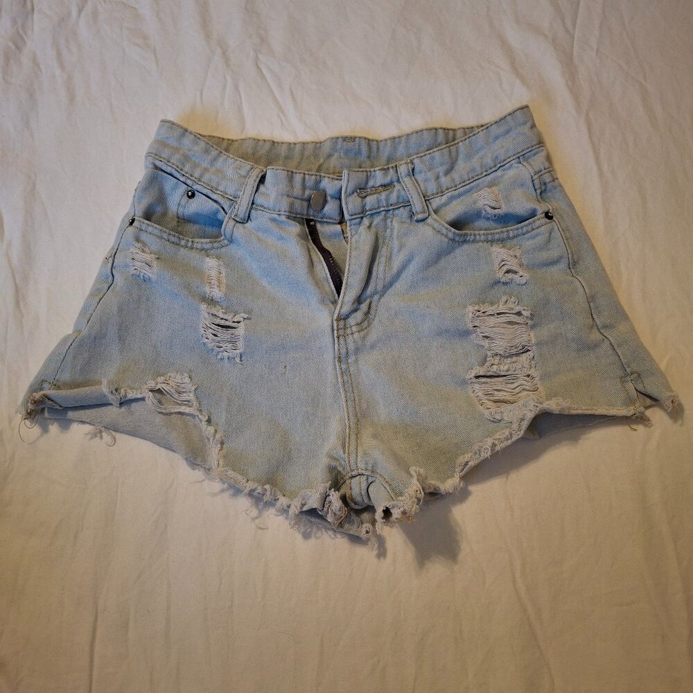 Daisy Dukes Denim Shorts - Small